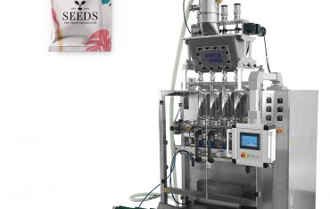 ZL560 Çok şeritli 3 yan çanta oluşturan dolum mühürleme paketleme makinesi