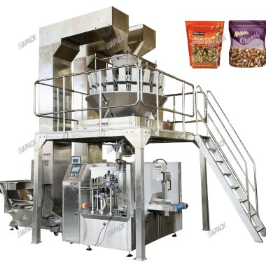 Otomatik karışık kuruyemiş tartma dolum paketleme makinesi
