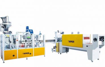 Un için otomatik kağıt torba paketleme hattı