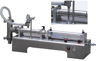 tek kafa pistonlu doldurma sıvısı