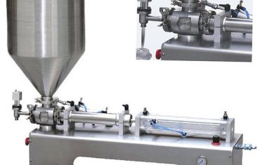 tek kafa pistonlu dolgu viskoz sıvı