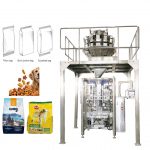 Pet gıda için doldurma mühürleme paketleme makinesi oluşturan otomatik dikey torba