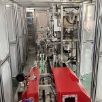 İyi haberler! yeni otomatik bir vakum odası tuğla torba şekillendirme dolum makinesi teslimata hazır