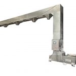 Çok dolum noktaları kova besleme asansörü