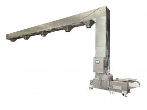 Çok dolum noktaları kova besleme asansörü