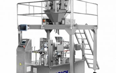 önceden yapılmış torba gıda granül dolum sızdırmazlık paketleme makinesi